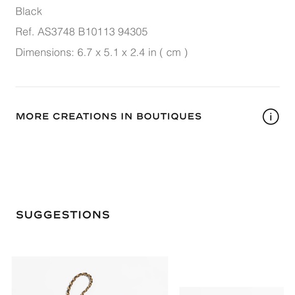 Chanel Mini Flap Bag with Top Handle in Leather - Picture 5 of 7